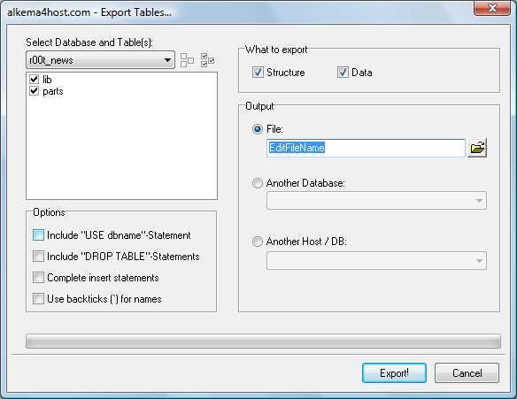 MySQL-Front download for free - SoftDeluxe
