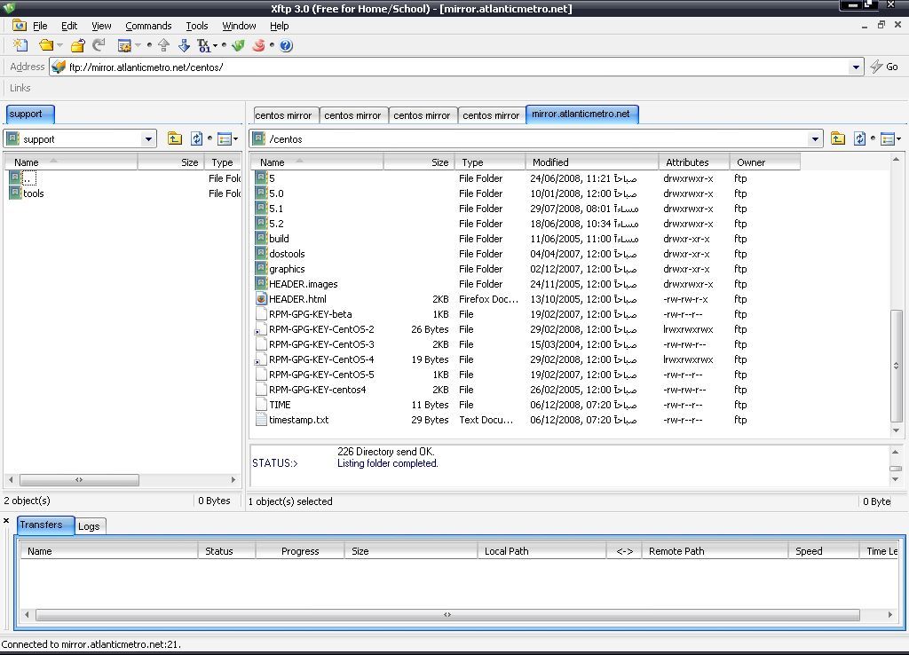 Xftp - Screenshot #5