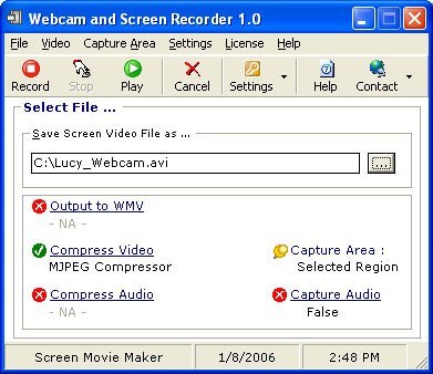 Webcam and Screen Recorder - Screenshot #8