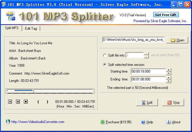 mp3 splitter program free