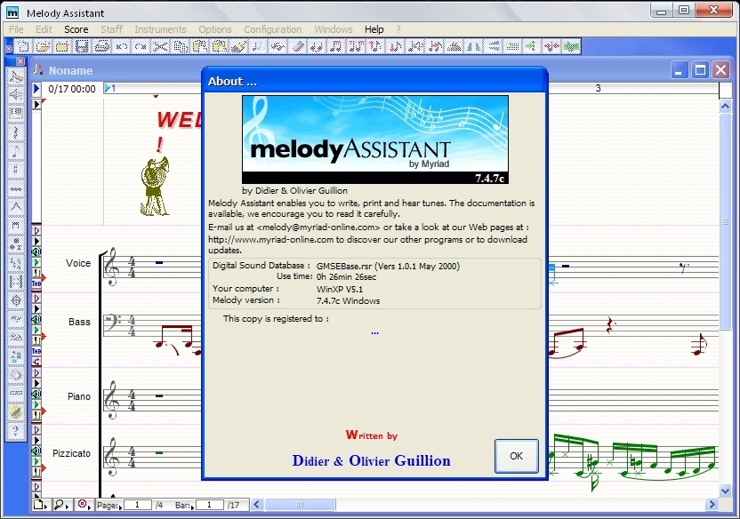 download melody assistant tmp file