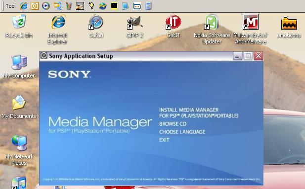 Sony Media Manager for PSP - Screenshot #8