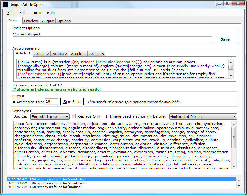 Free article rewriter picture