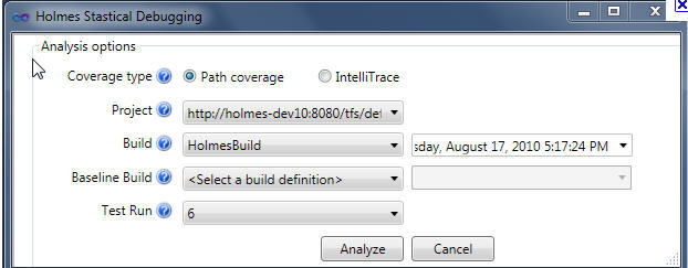 Holmes Statistical Debugging Toolkit - Screenshot #1
