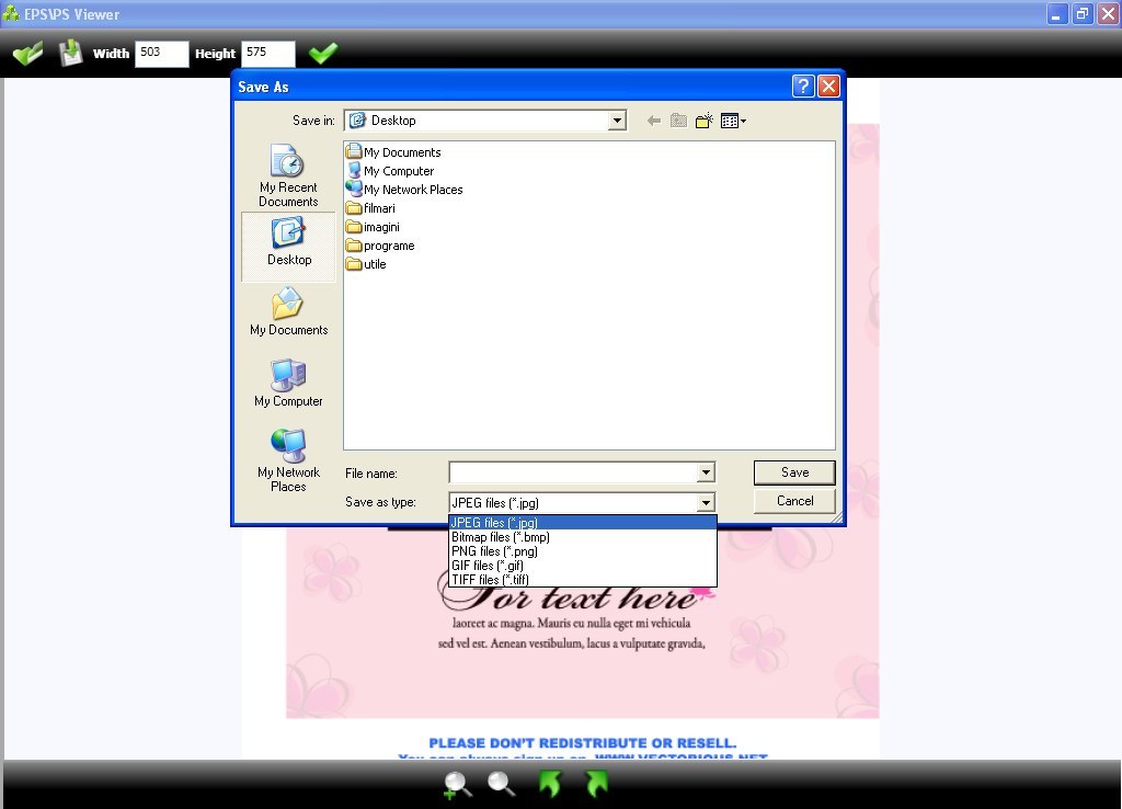 EPS Viewer - Screenshot #2