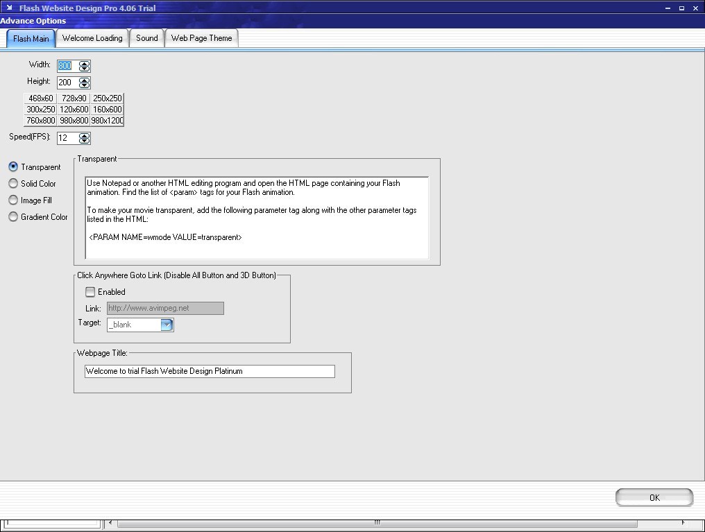 Flash Website Design - Screenshot #4