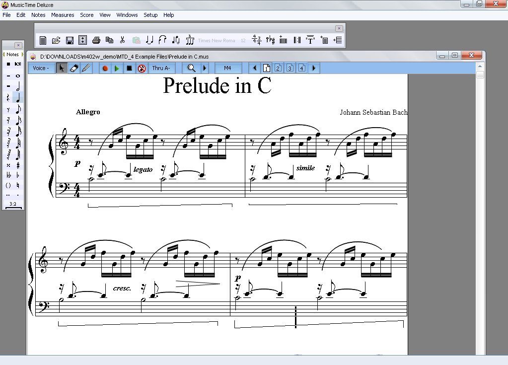 MusicTime Deluxe - Screenshot #2