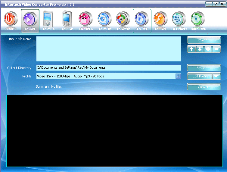 Intertech DVD Converter Pro - Screenshot #2