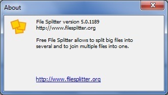 Free File Splitter - Screenshot #3