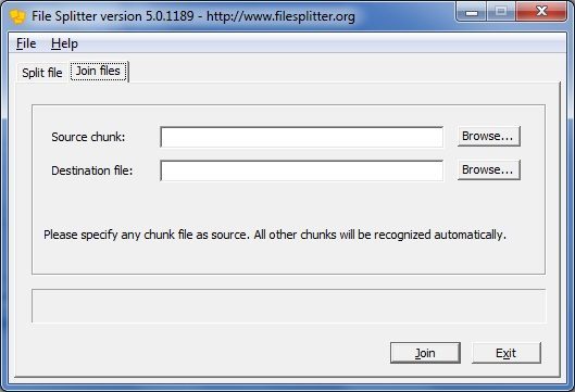 Free File Splitter - Screenshot #2