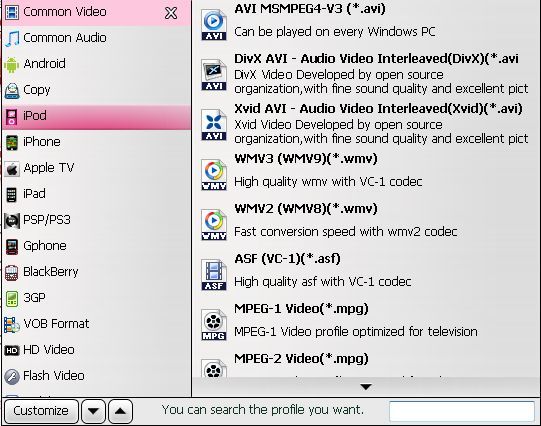 Pavtube Video Converter - Screenshot #22
