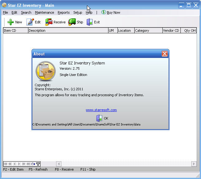 Star EZ Inventory latest version Get best Windows software