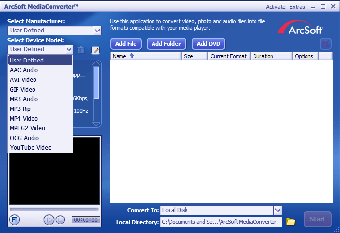 Arcsoft media converter