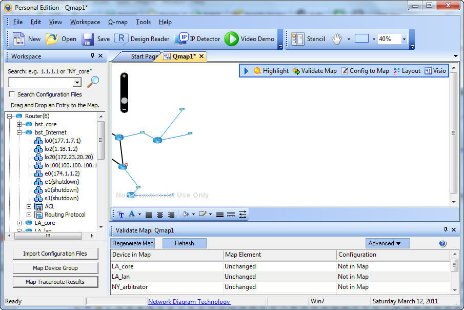 Netbrain Workstation Personal Edition - Screenshot #1