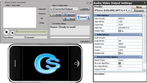 Cucusoft DVD to iPhone Converter - Screenshot #2