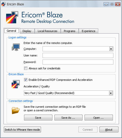 Ericom Blaze Client latest version - Get best Windows software