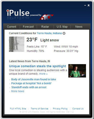 iPulse Desktop Widget powered by WTHITV.com - Screenshot #1