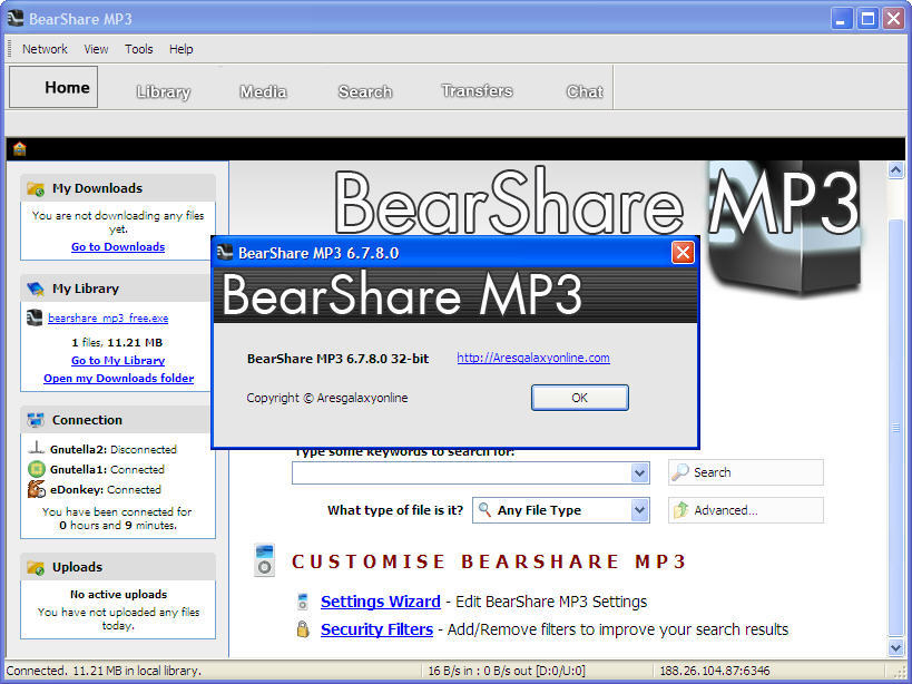 Bearshare free download old version