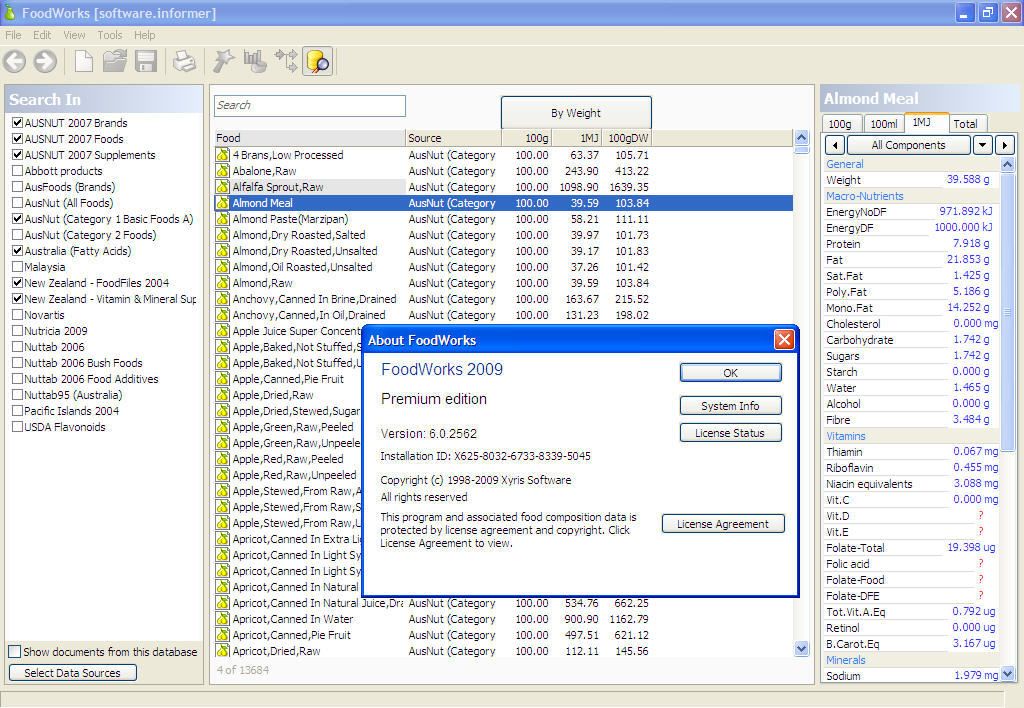 Foodworks - Screenshot #3
