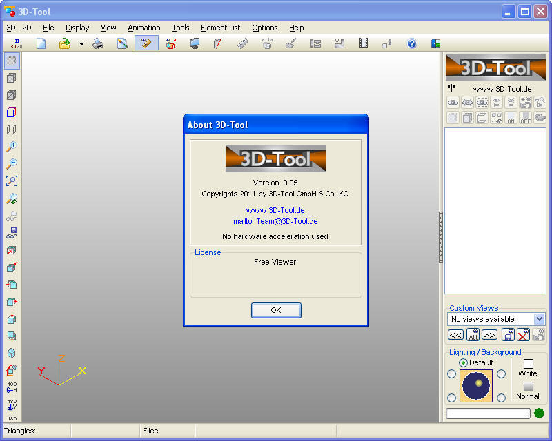 3D-Tool FreeViewer - Screenshot #2