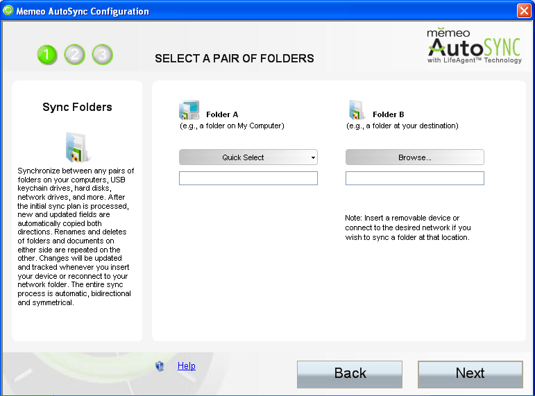 Memeo AutoSync - Screenshot #2