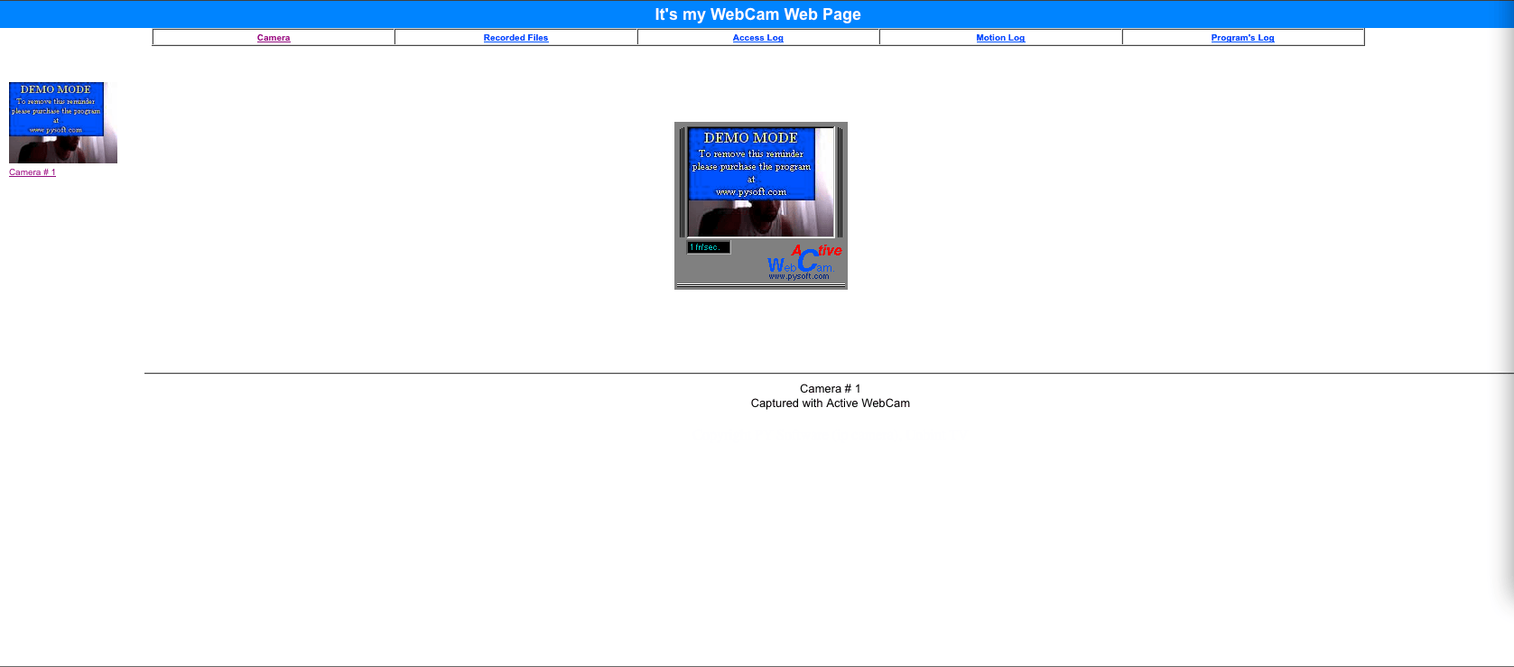 Active WebCam - Screenshot #7