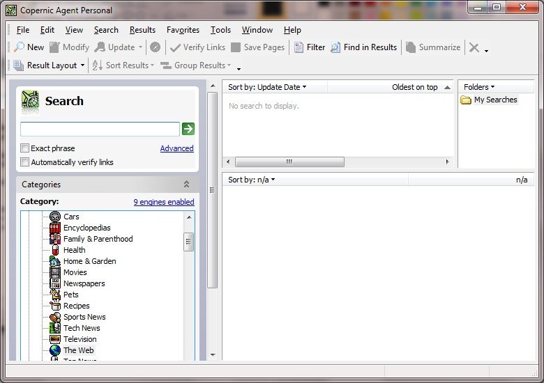 Copernic Agent Personal - Screenshot #3
