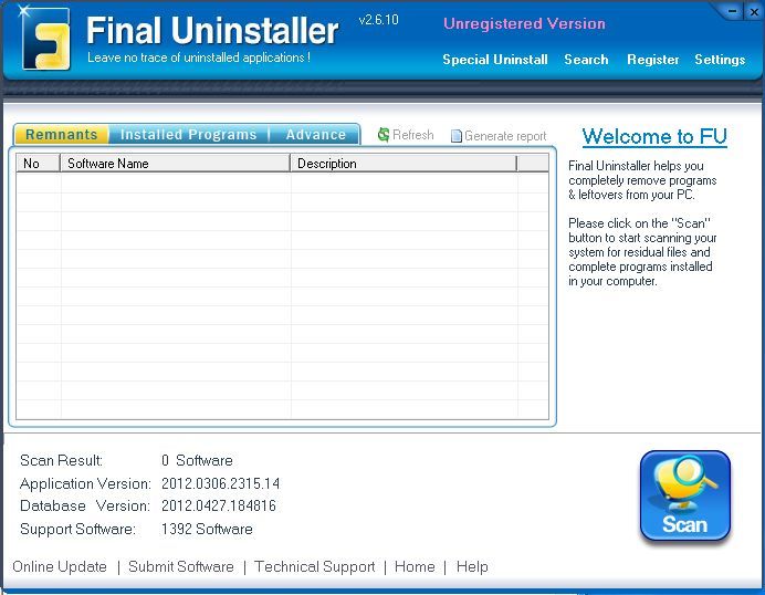 Final Uninstaller - Screenshot #4