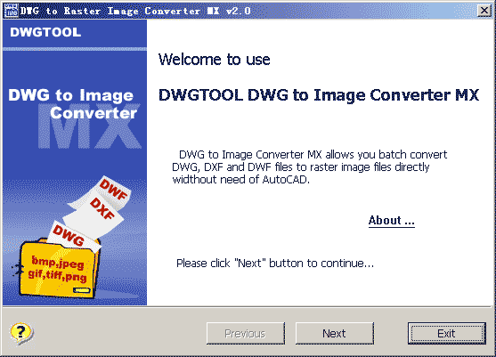 DWG to IMAGE Converter MX - Screenshot #5