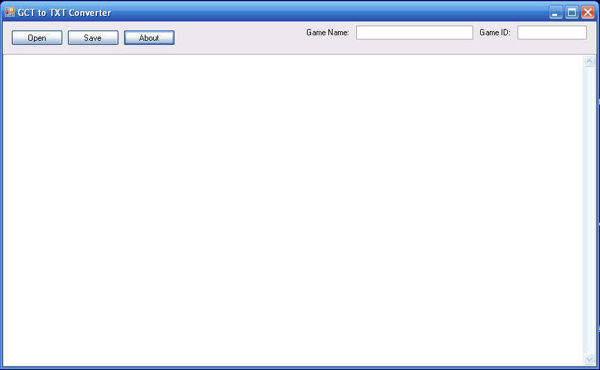 Gct File GCT to TXT download for free - SoftDeluxe