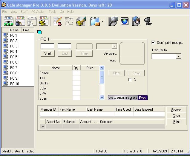 Cafe Manager Pro download for free - SoftDeluxe