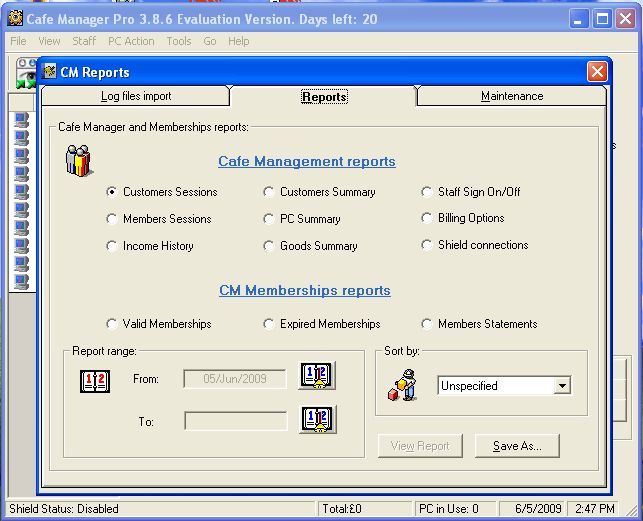 Cafe Manager Pro download for free - SoftDeluxe