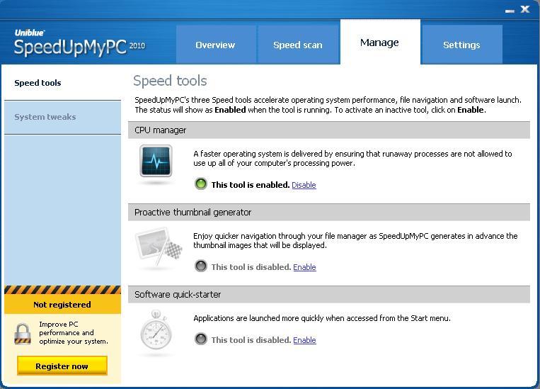 SpeedUpMyPC - Screenshot #14