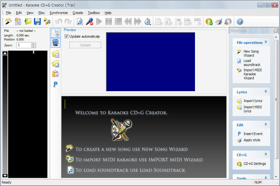 Karaoke CD+G Creator - Screenshot #8