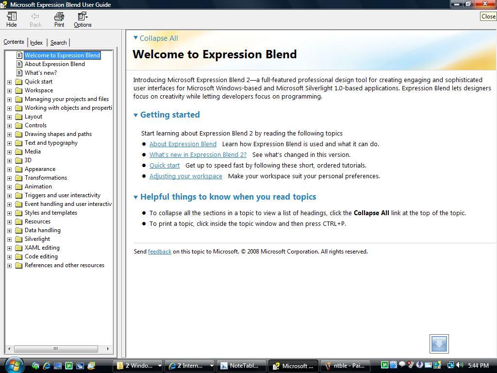 Microsoft Expression Blend - Screenshot #5
