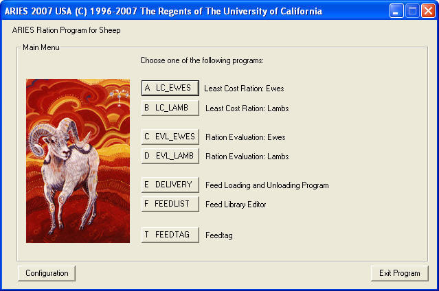 Aries Program Aries 2007 USA DEMO latest version - Get best Windows software