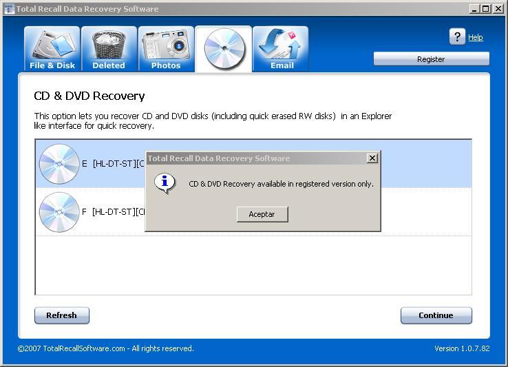 Total Recall Data Recovery Software latest version - Get best Windows ...