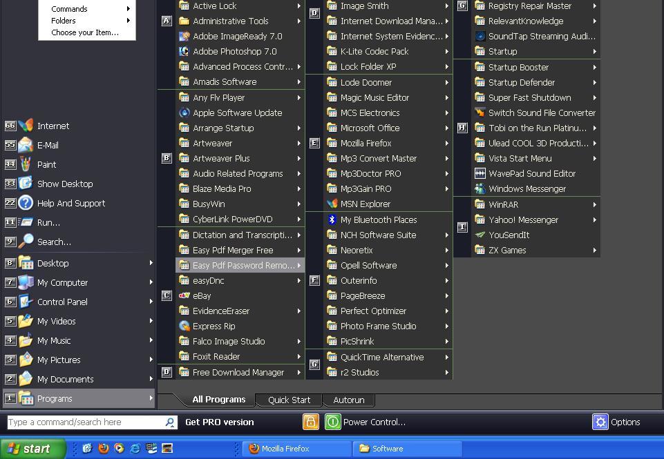 Vista Start Menu - Screenshot #5