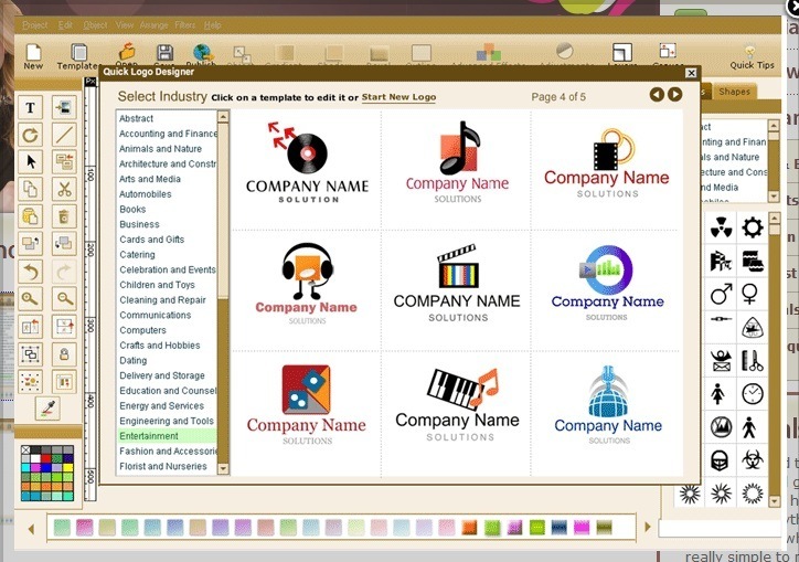 Quick Logo Designer - Screenshot #5