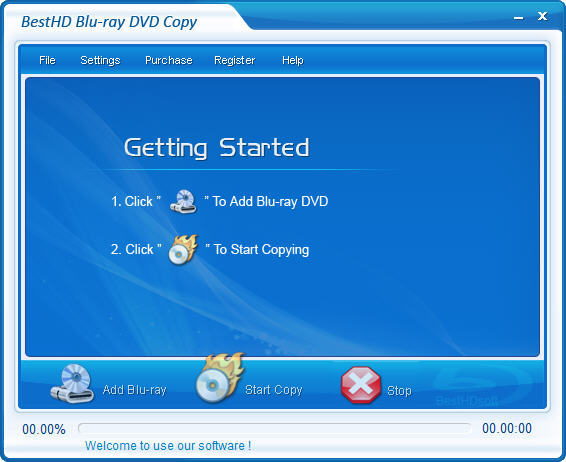 BestHD Blu-ray DVD Copy - Screenshot #1