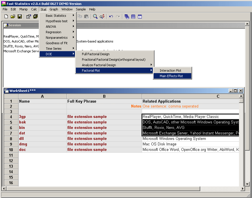 Fast Statistics - Screenshot #4