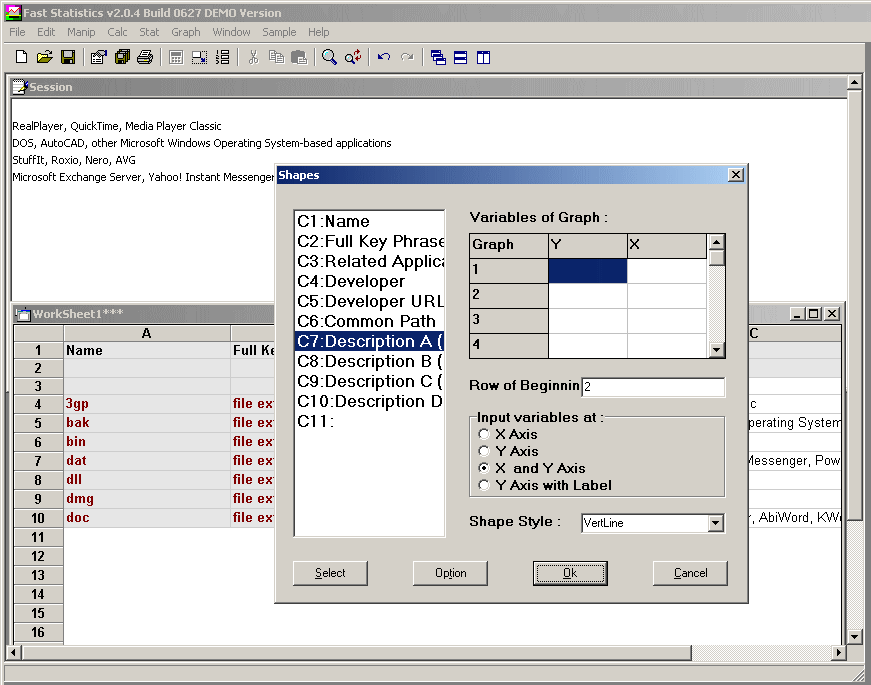 Fast Statistics - Screenshot #2