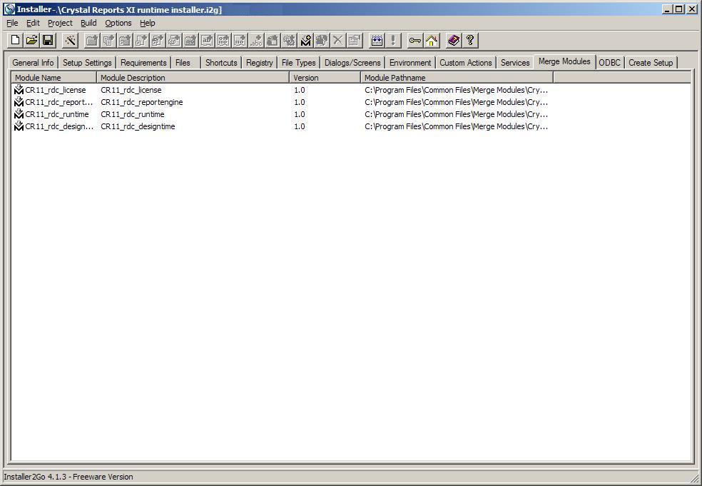 CrystalInstaller - Screenshot #1