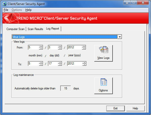 trend micro wfbs server 2003 update now