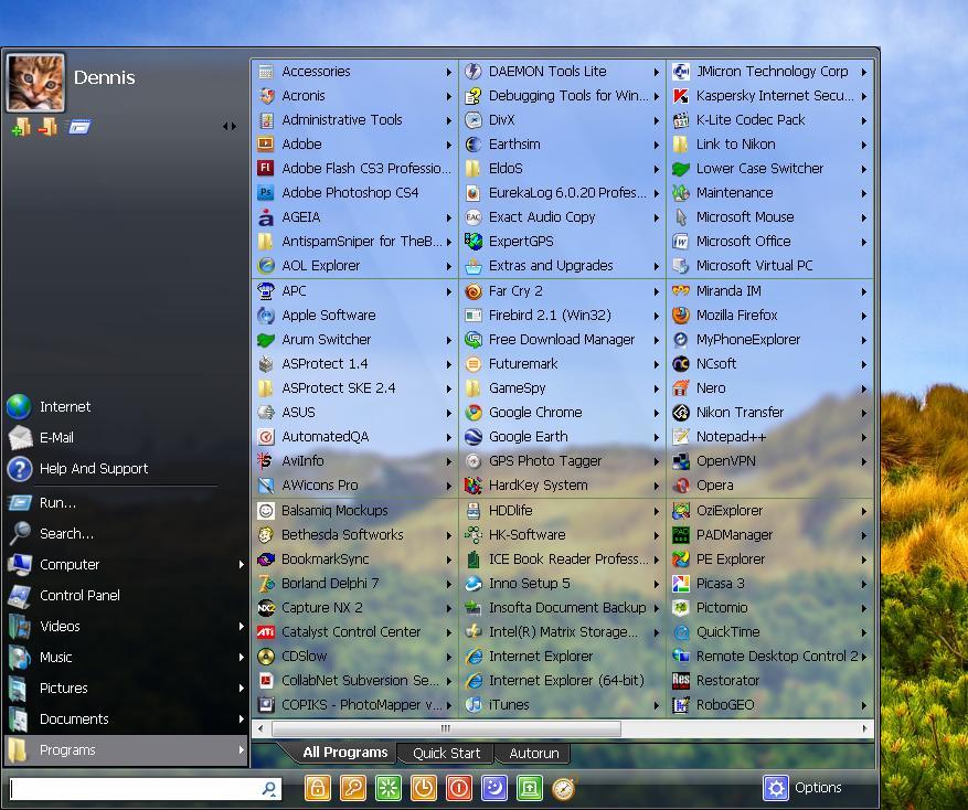 Start Menu 7 - Screenshot #6