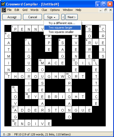 Crossword Compiler - Screenshot #18