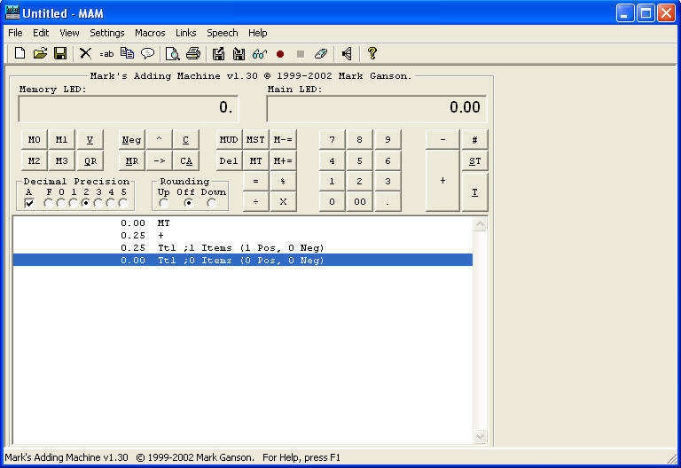 Adding Machine Calculator Online – BOWS