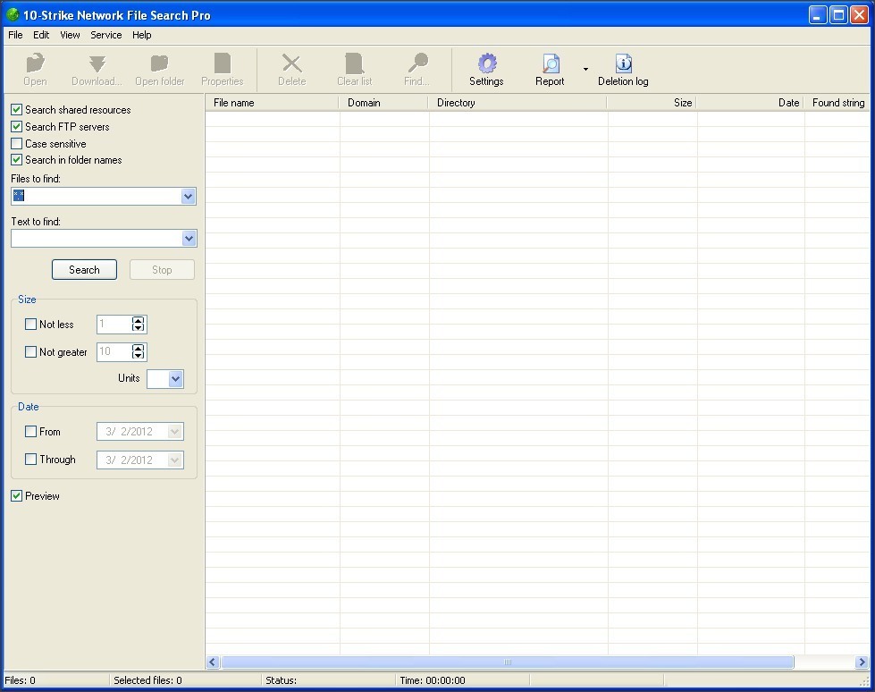 10-Strike Network File Search Pro - Screenshot #8