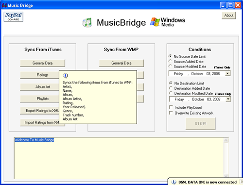 MusicBridge - Screenshot #2