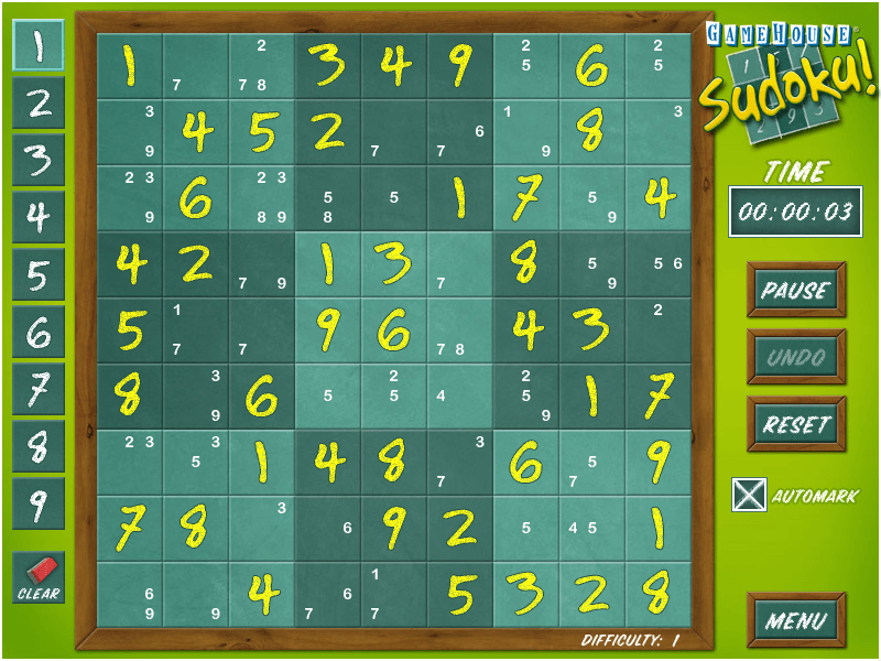 download the new version Sudoku (Oh no! Another one!)